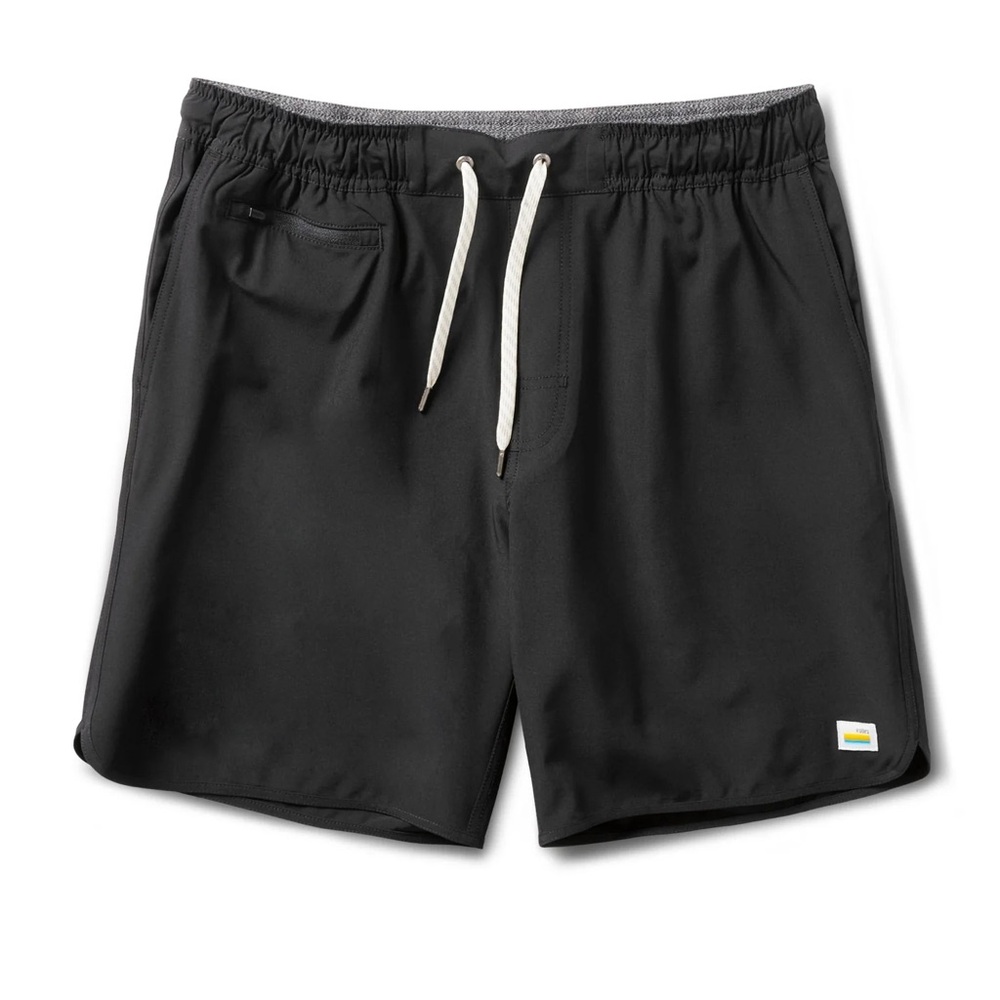 Vuori Men’s Athletic Banks Shorts in Black - XL
